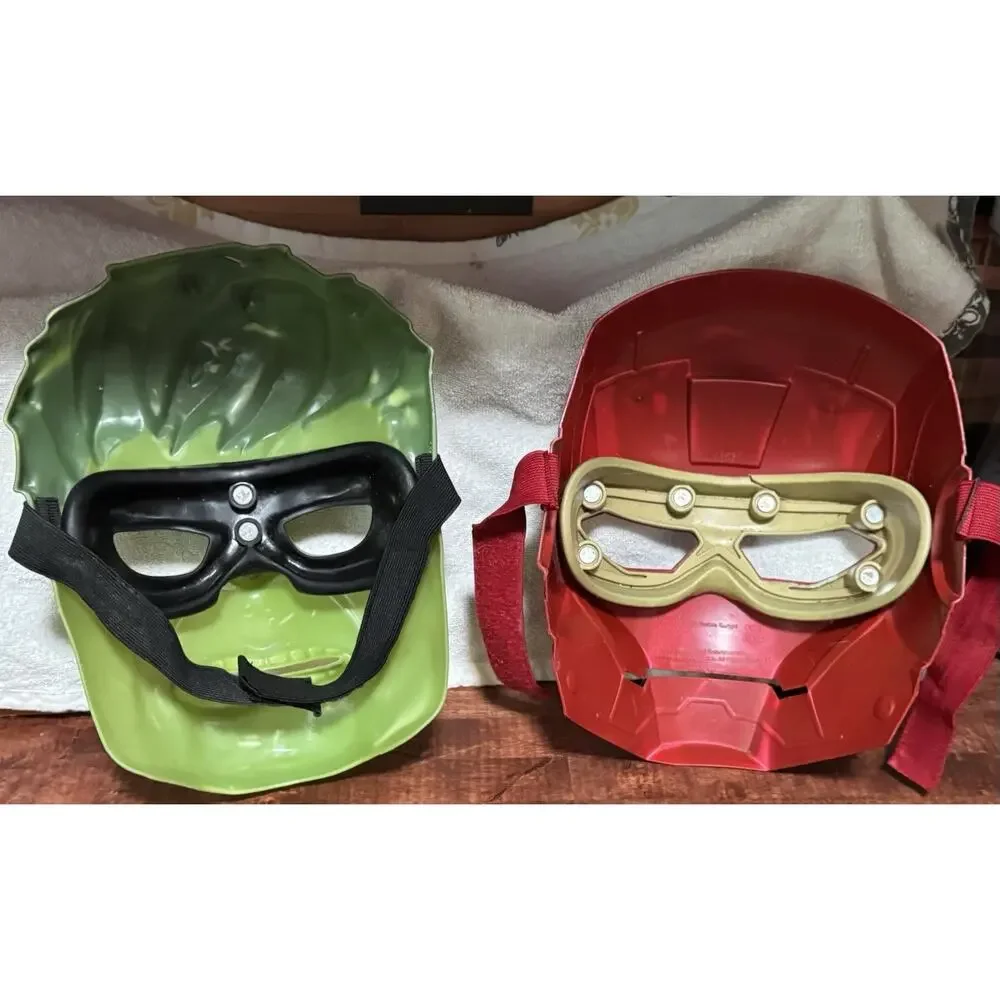 Marvel The Incredible HULK Halloween child Mask & Ironman Mask - Picture 2 of 3